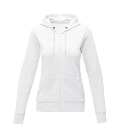 Veste à capuche theron femme blanc Elevate