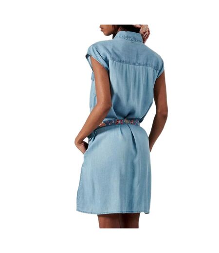 Robe en jean bleu femme kaporal corriw