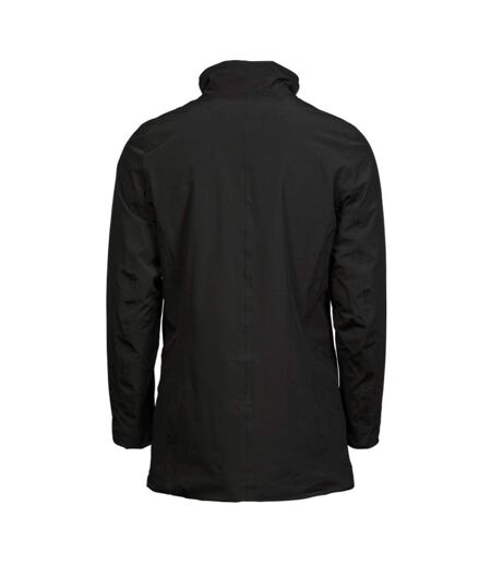 Mens All Weather Parka Black Tee Jay