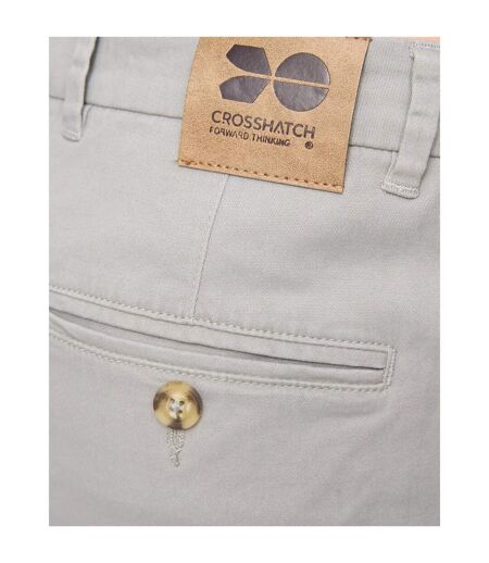 Mens Roysden Trousers Grey Crosshatch