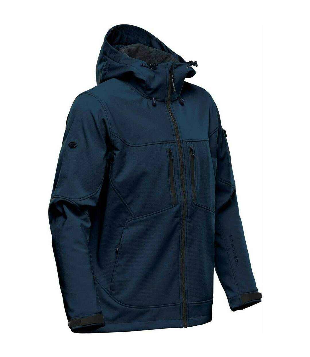 Veste softshell epsilon femme bleu marine / gris foncé Stormtech-3