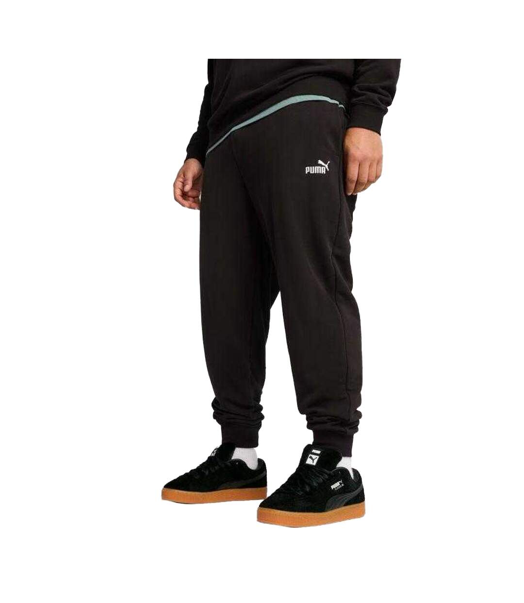 Pantalon De Jogging Style Logo Essential No.1 Homme Noir Puma-3