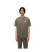 Mens Graphic T-shirt Green Napapijri-1