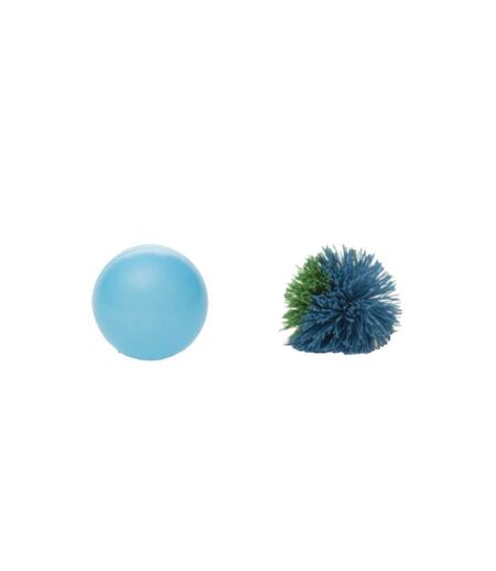 Lot de 2 Raquettes Balles 30cm Rouge & Bleu
