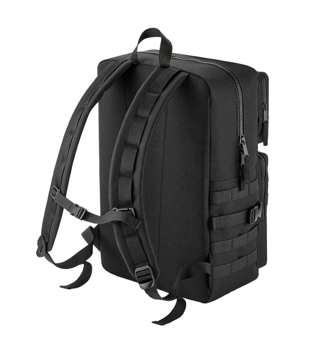 Sac à dos molle tactical taille unique noir Bagbase-2