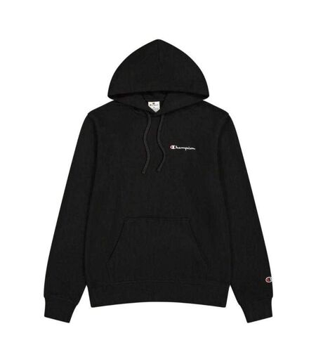 Sweat À Capuche Motif/style Logo Sur Poitrine Homme Noir Champion