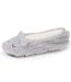 Isotoner Chaussons extra-light Ballerines femme imitation fourrure, semelle antidérapante-1