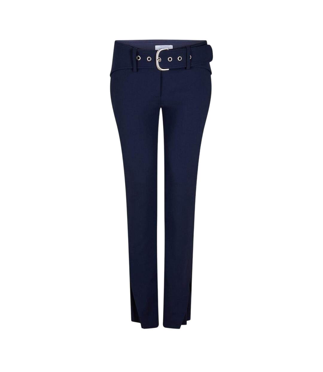 Pantalon Femme Bleu Cobalt Off White-2