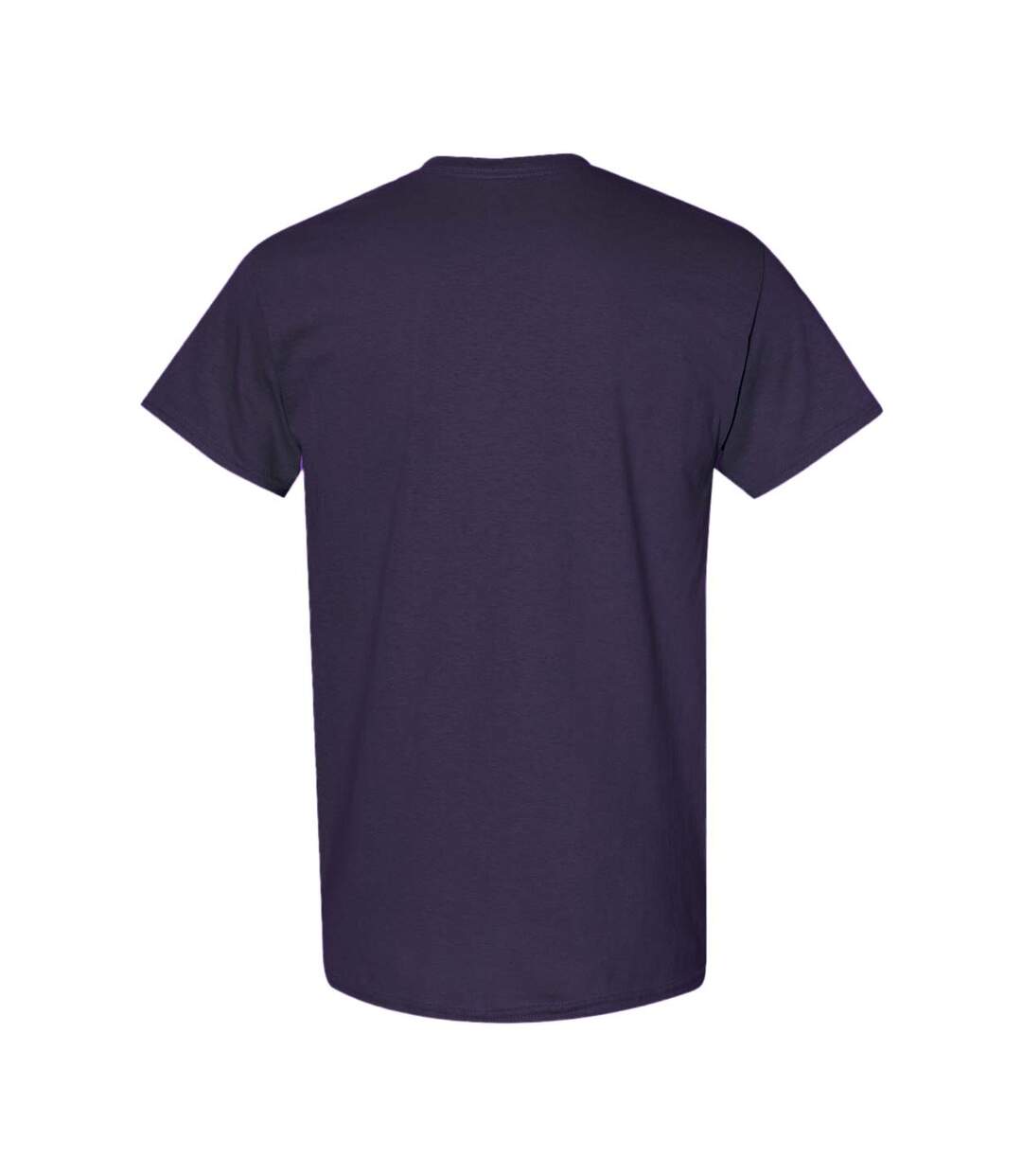Lot De 5  T-shirts Manches Courtes Hommes Violet Foncé Gildan-2