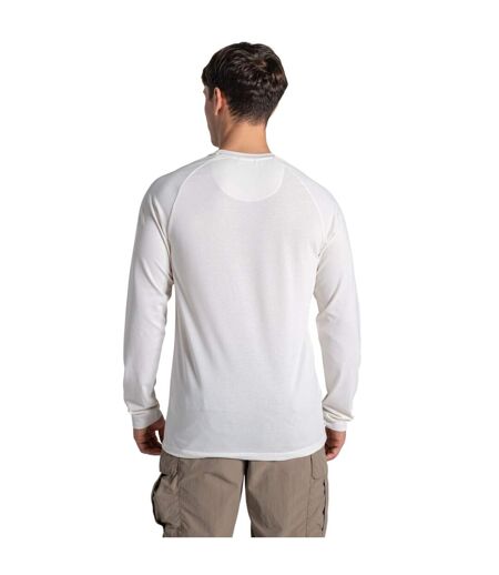 T-shirt Manches Longues Nour Homme Blanc Craghoppers
