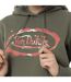 Sweat femme uni à capuche avec print Logo Vondutch-2