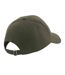 Casquette de baseball 100% coton épais adulte unisexe vert kaki Beechfield