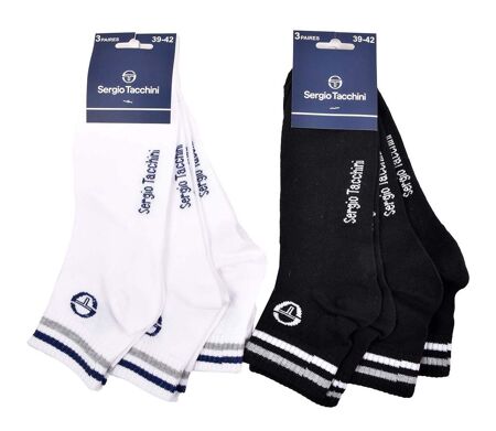 Chaussettes SERGIO TACCHINI QUARTER 6 Pcs 0115