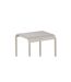Table de Jardin Design Borneo 75cm Beige-4