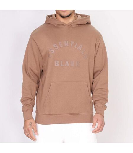 Mens Arch Hoodie Mocha Blank Essentials