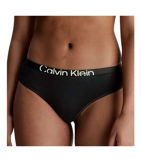 String Noir Femme Calvin Klein Jeans Thong