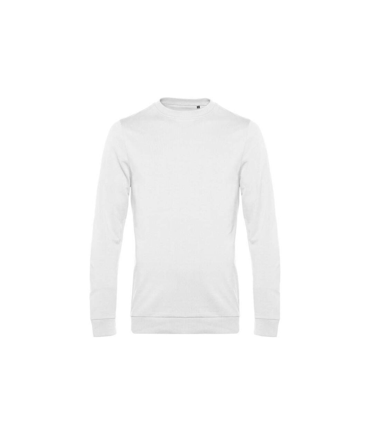 B&C Mens Set In Sweatshirt (White) - UTBC4680