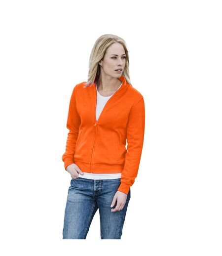 Womens/ladies Basic Jacket Visibility Orange Clique