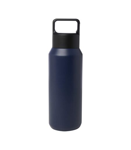 Astra Recycled Stainless Steel 600ml Insulated Water Bottle One Size Navy Floso