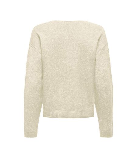 Pull beige femme only veoni