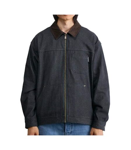 Veste noir mixte converse denim shirt