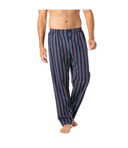 Pyjama long droit ouvert homme Popeline Eminence