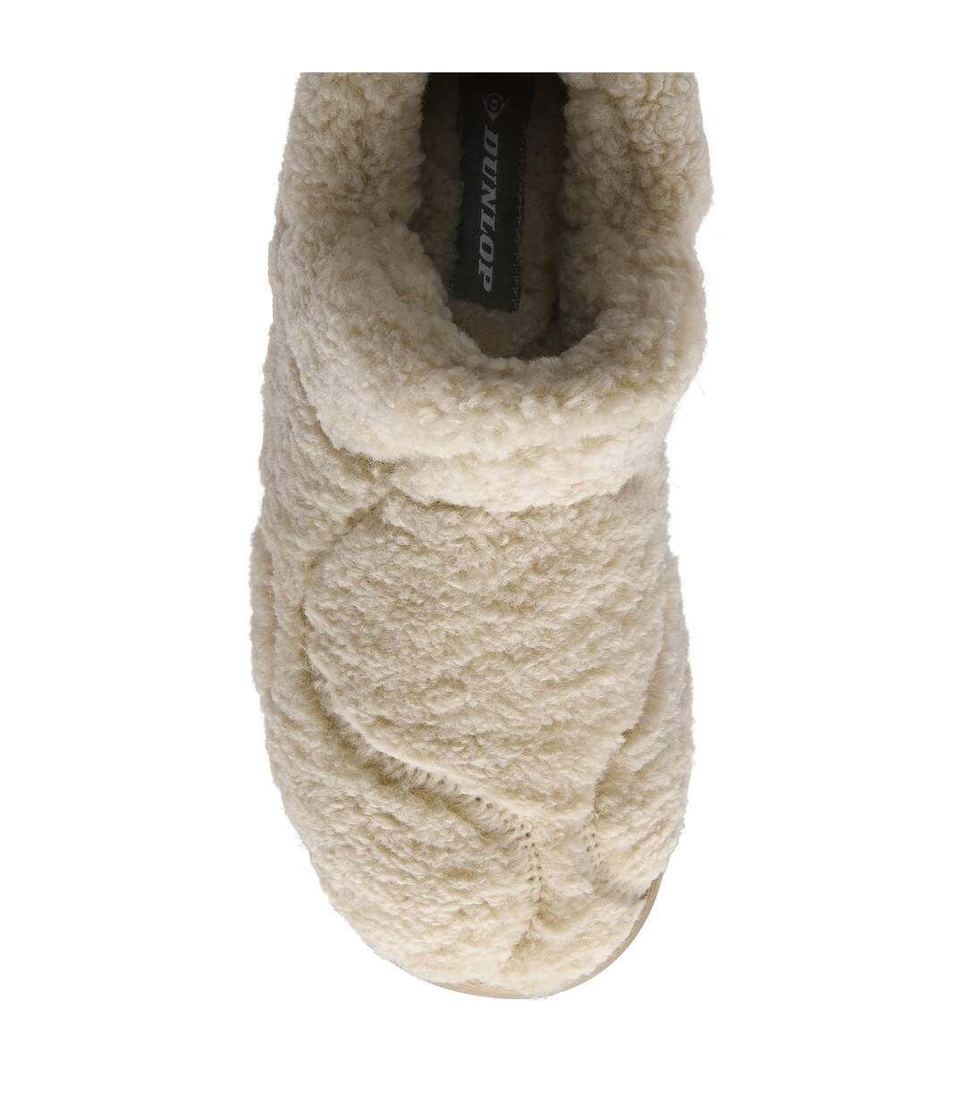 Ladies Teddy Fleece Full Slippers Oatmeal Taupe Cosy UK 3-8-3
