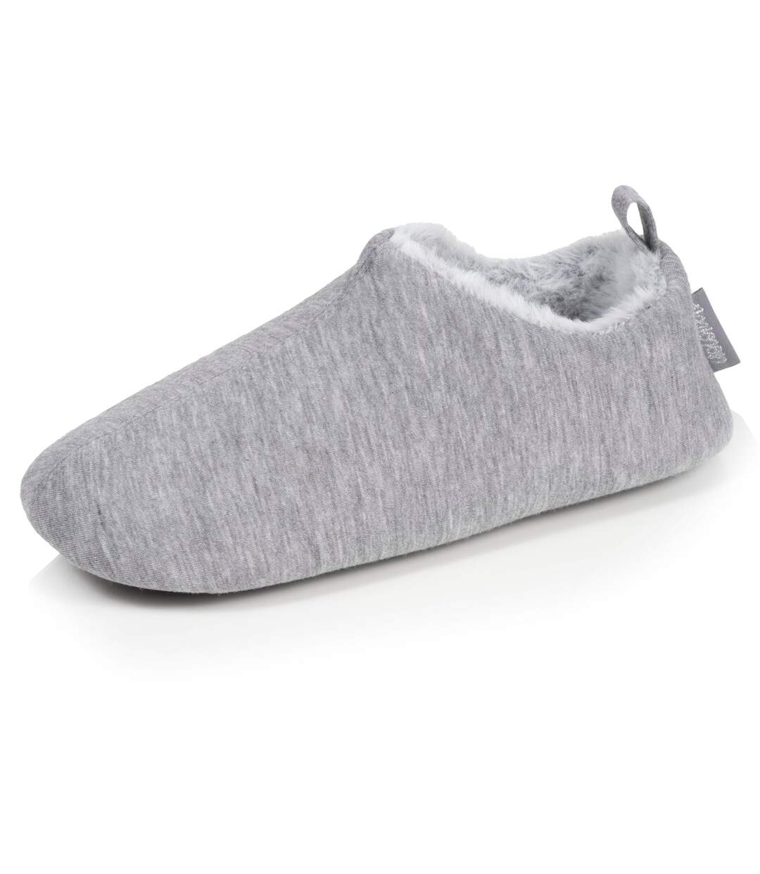 Isotoner Chaussons extra-light Bottillons femme jersey, semelle gomme antidérapante-1