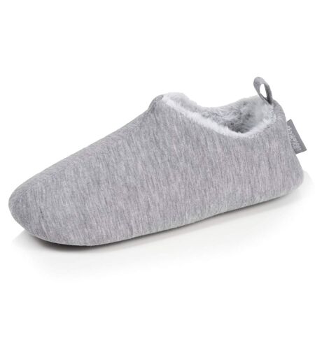 Isotoner Chaussons extra-light Bottillons femme jersey, semelle gomme antidérapante