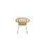 Chaise de Jardin Design Celeste 79cm Naturel