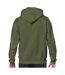 Mens hoodie military green Gildan