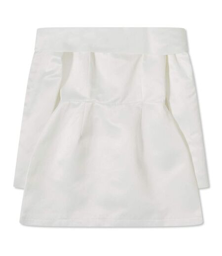 Robe Courte Femme Blanc Odd Muse