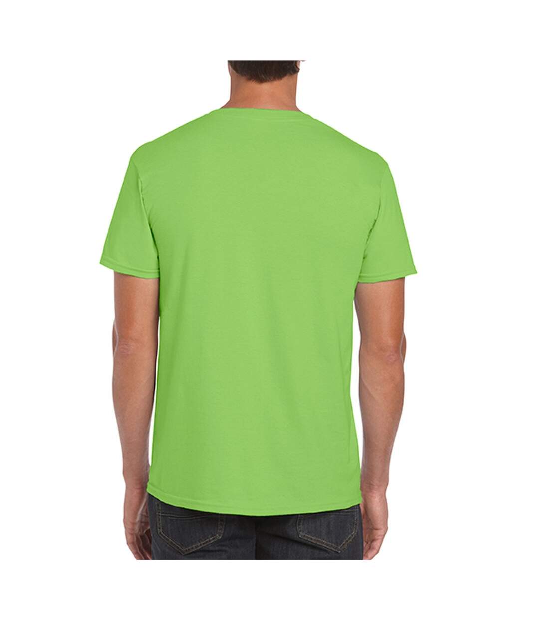 T-shirt manches courtes softstyle homme vert clair Gildan