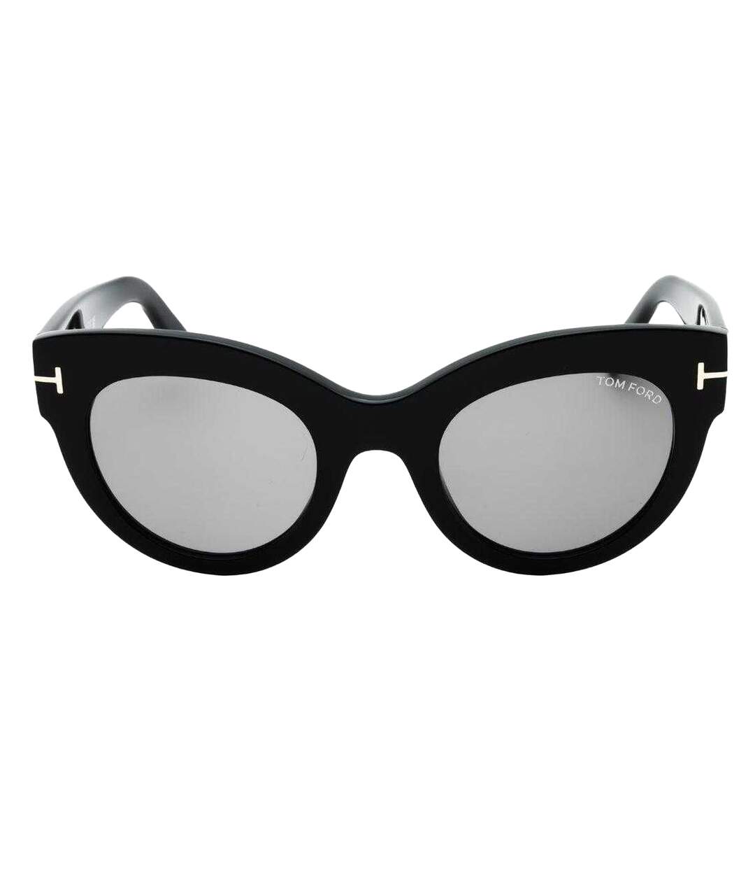 Lunettes De Soleil Motif/style Miroir Lucilla Femme Taille Unique Noir Fumée Tom Ford-2