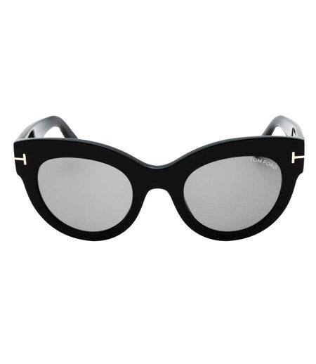 Lunettes De Soleil Motif/style Miroir Lucilla Femme Taille Unique Noir Fumée Tom Ford