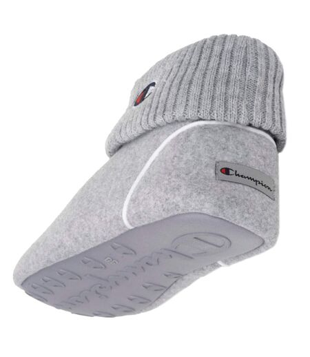 Champion Chaussons Bottillons femme polaire chinée doux pantoufle confort maison en hiver