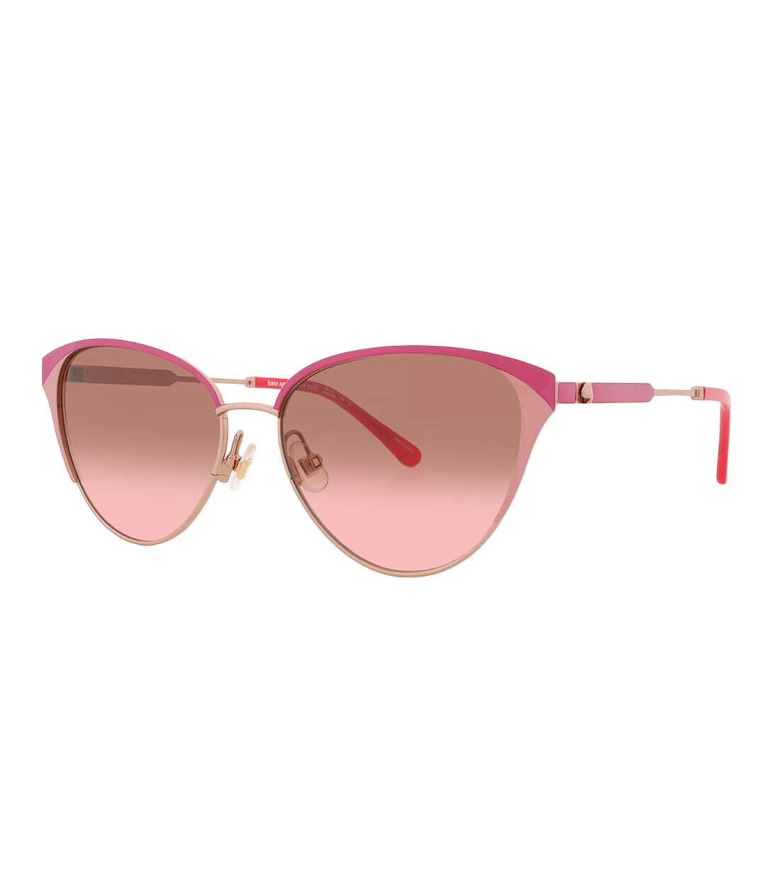 Womens/ladies Alianna/g/s Gradient Sunglasses One Size Pink Brown Kate Spade-4