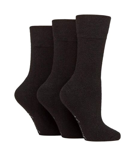 Gentle Grip- Lot De 3 Chaussettes Femme Laine Randonnée Chaudes Rembourrées