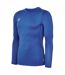 Mens Core Crew Neck Long-sleeved Base Layer Top Royal Blue Umbro-1