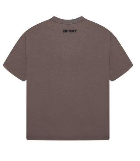 T-shirt Motif/style Central Homme Kaki BEAST