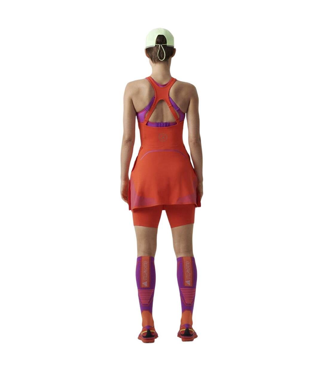 Robe Athlétique Truepace Femme Orange Adidas-2