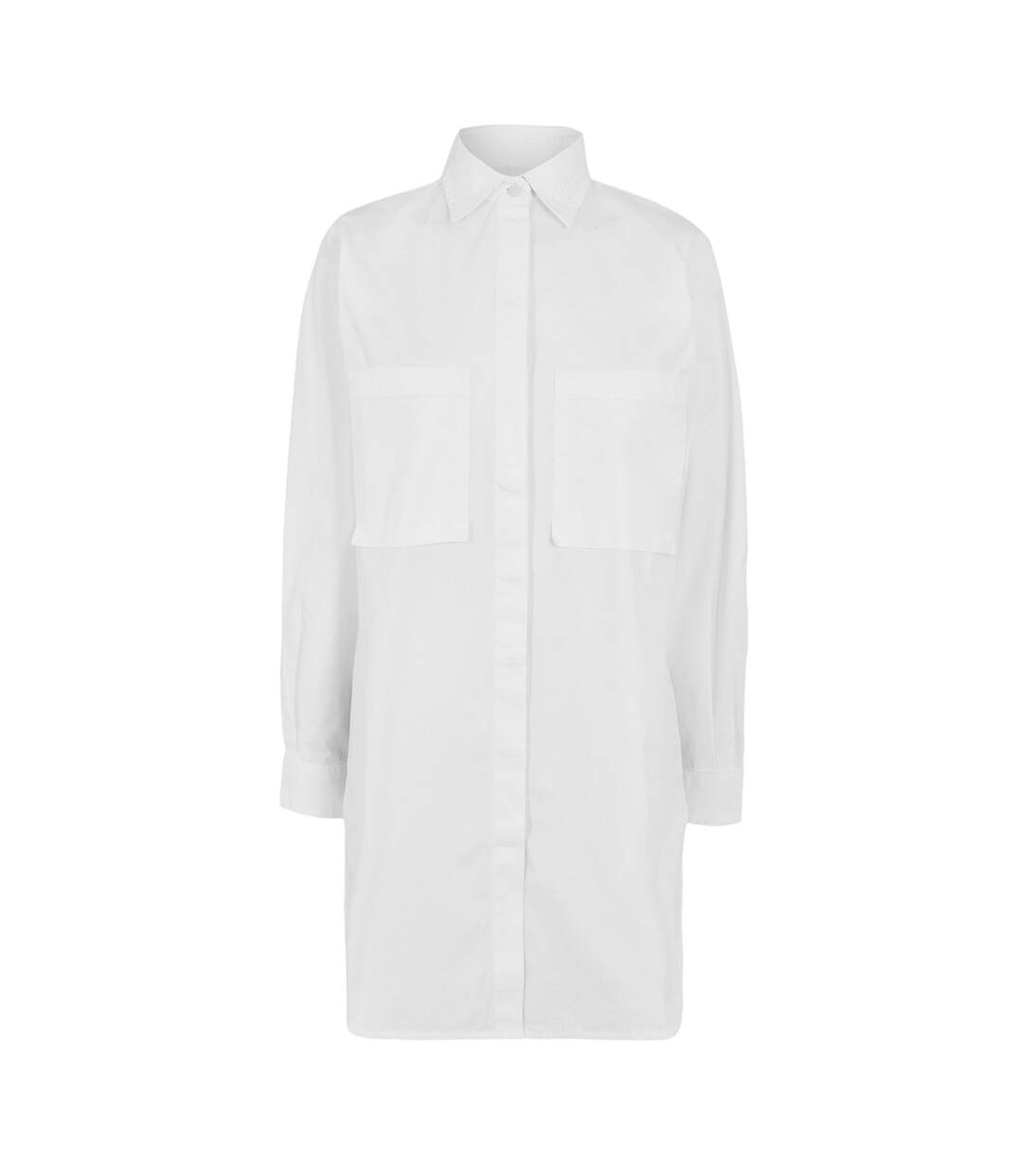 Robe Chemise Femme Blanc Diesel-1