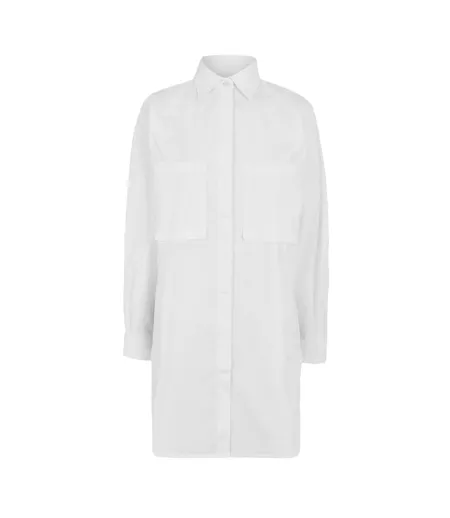 Robe Chemise Femme Blanc Diesel