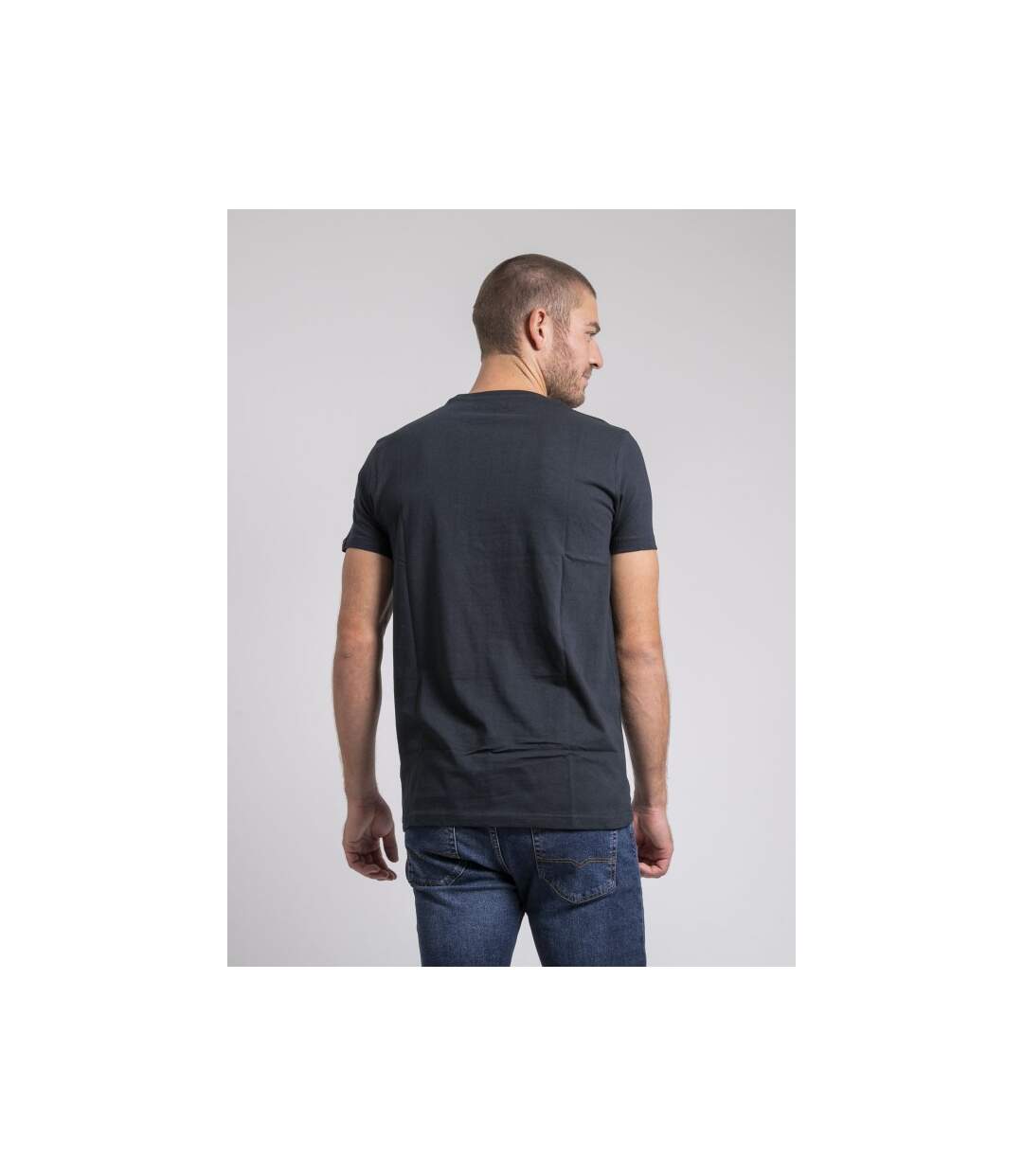 T-shirt col rond pur coton JUSIX-2
