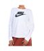 T-shirt Manches Longues Blanc Femme Nike Ftra - L