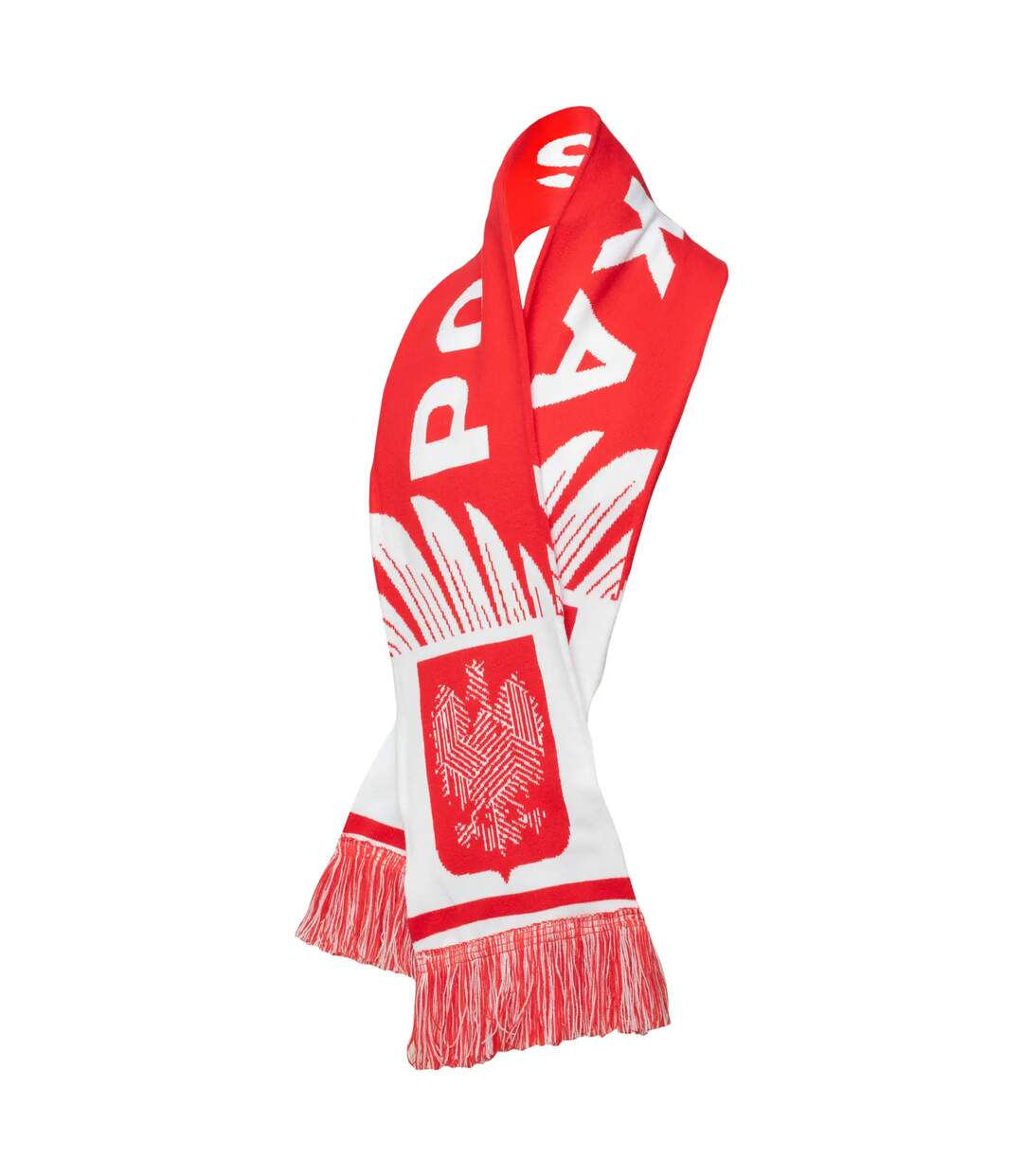 Scarfy Scarf One Size White Red Huari-3