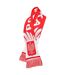 Scarfy Scarf One Size White Red Huari-3