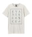 Unisex adult block evanescence t-shirt vintage white Amplified-1