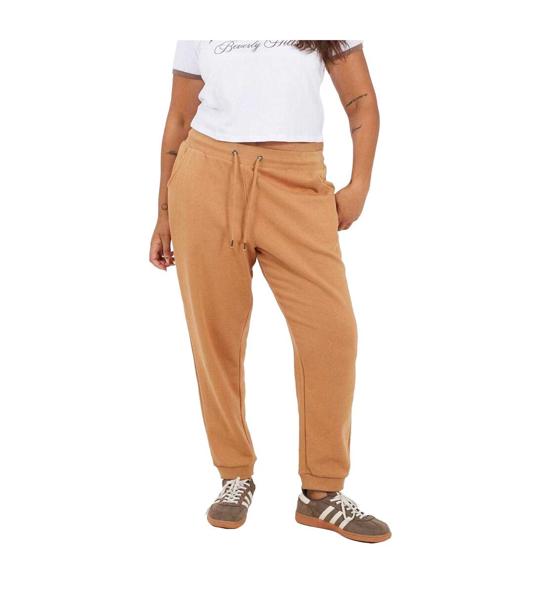 Pantalon De Jogging Femme Marron Clair Brave Soul-2