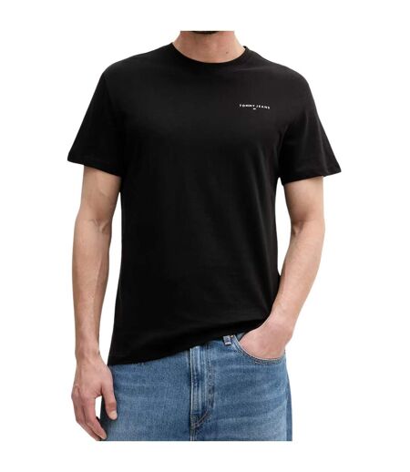 T-shirt Motif/style Logo Homme Noir Tommy Jeans